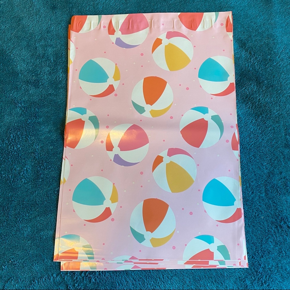 24 Pack 10X13 Pink Summer Poly Mailers PRICE FIRM - Picture 4 of 10